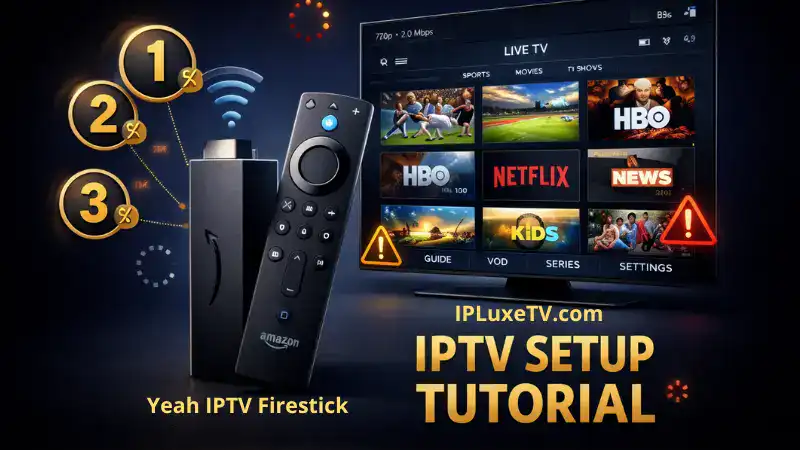 Yeah IPTV on Firestick setup guide and performance testing results