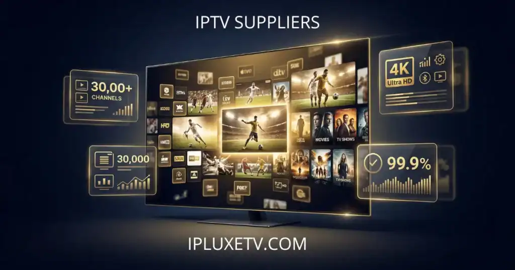 Best IPTV suppliers in 2026 — premium 4K streaming